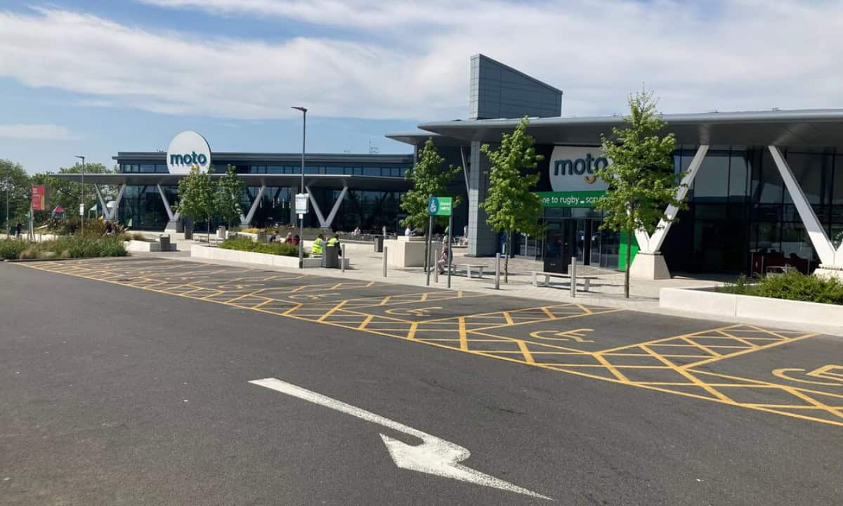 rugby motorway services